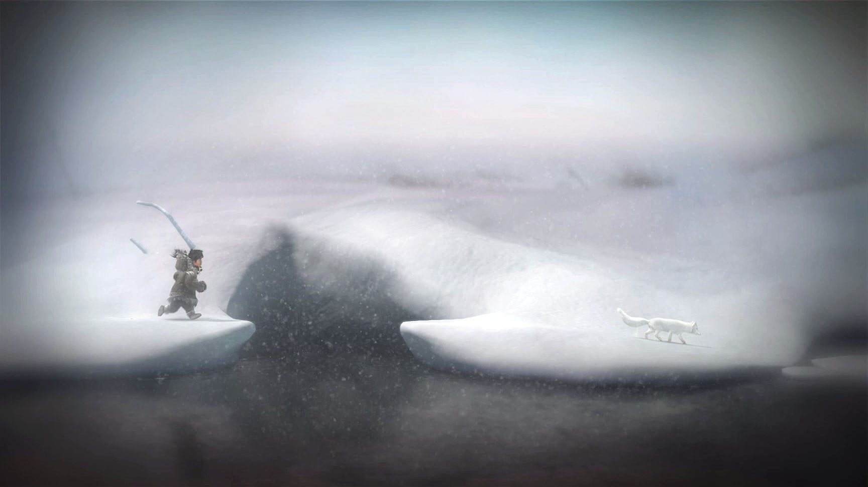 Nuna and Fox Jump Over the Water