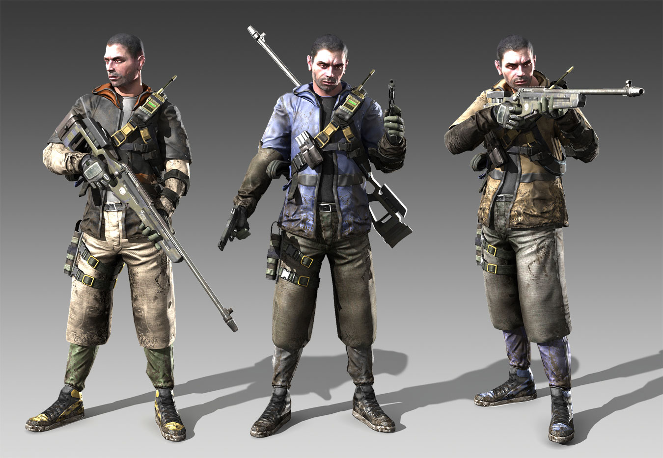 Sevr Light Game Models with Gear Render