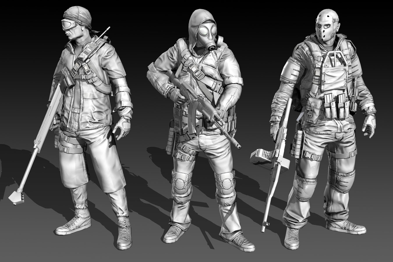 Sevr Level 1 Game Model Breakdown Render