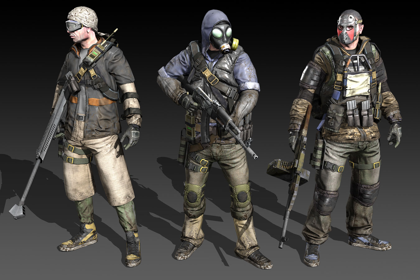 Sevr Level 1 Game Model Breakdown Render