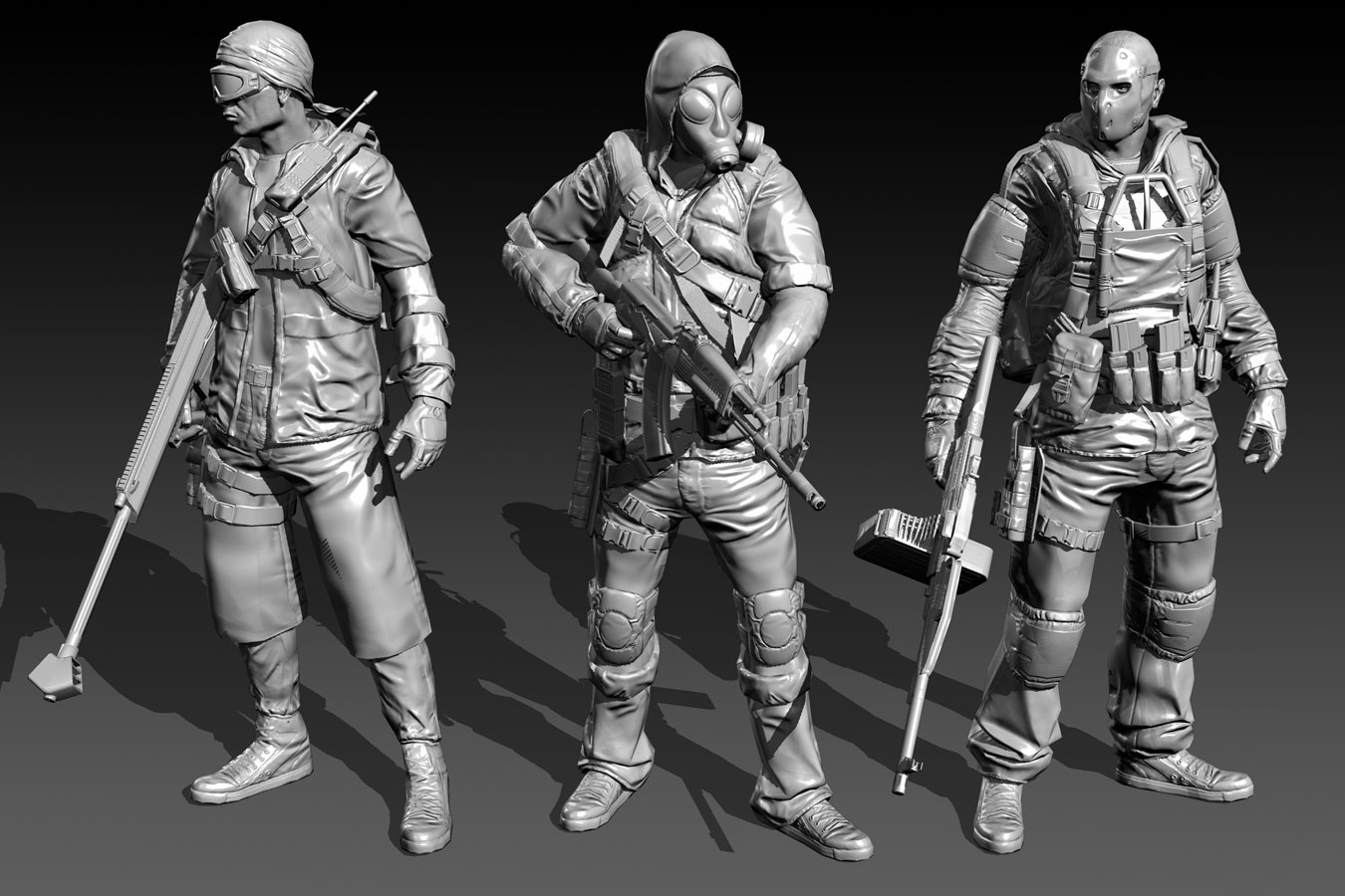 Sevr Level 1 Game Model Breakdown Render