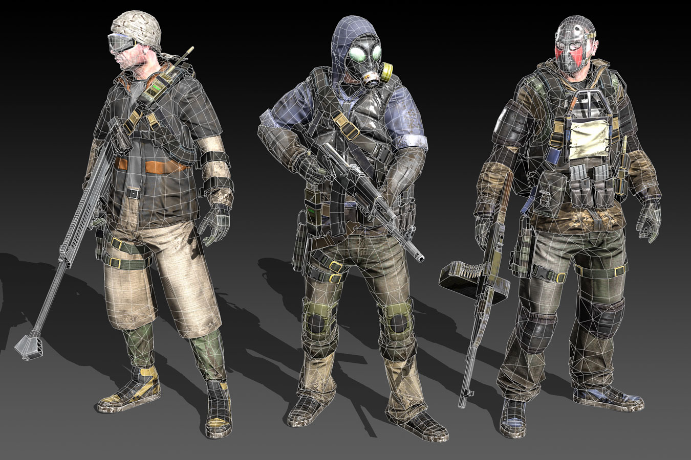 Sevr Level 1 Game Model Breakdown Render