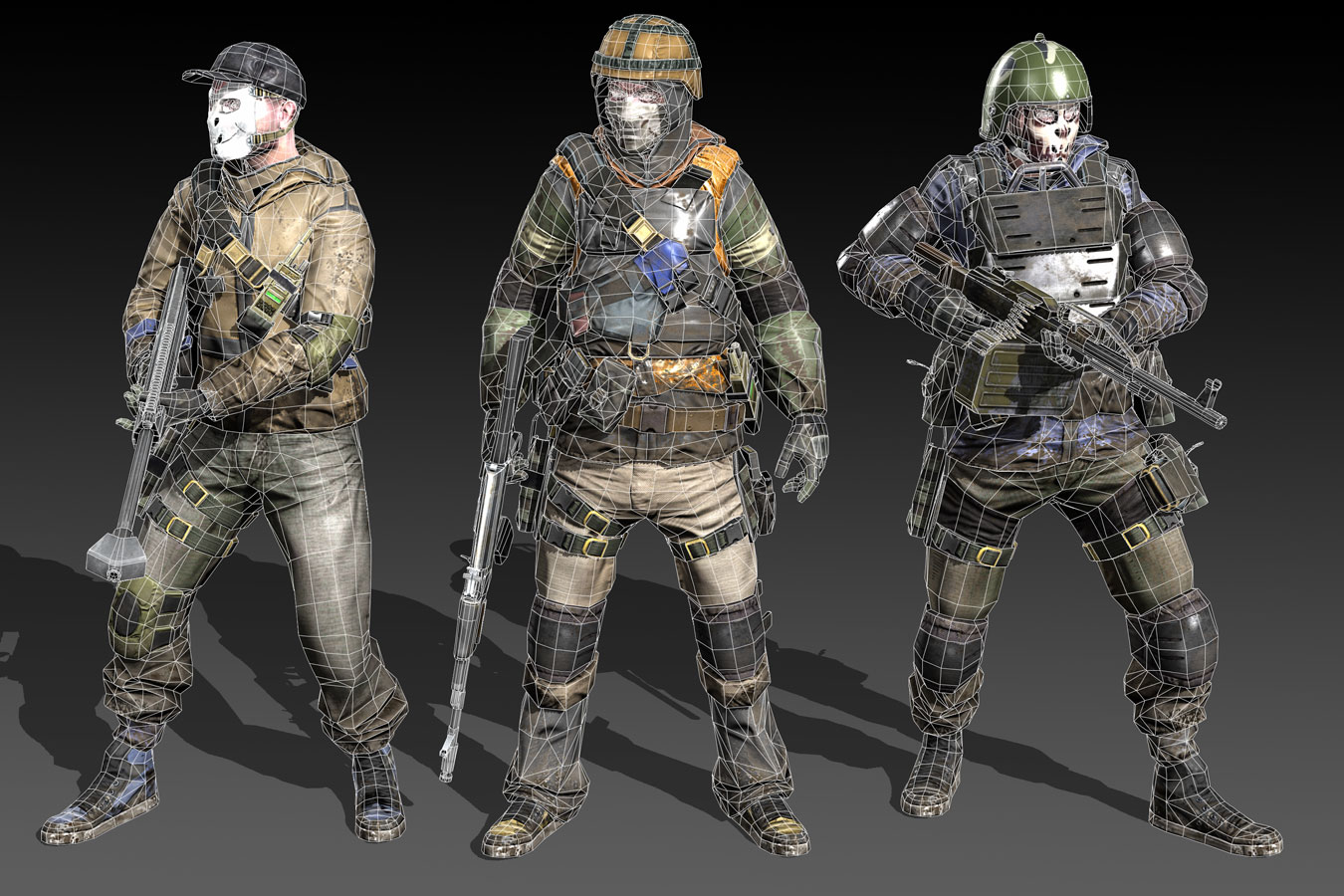 Sevr Level 2 Game Model Breakdown Render