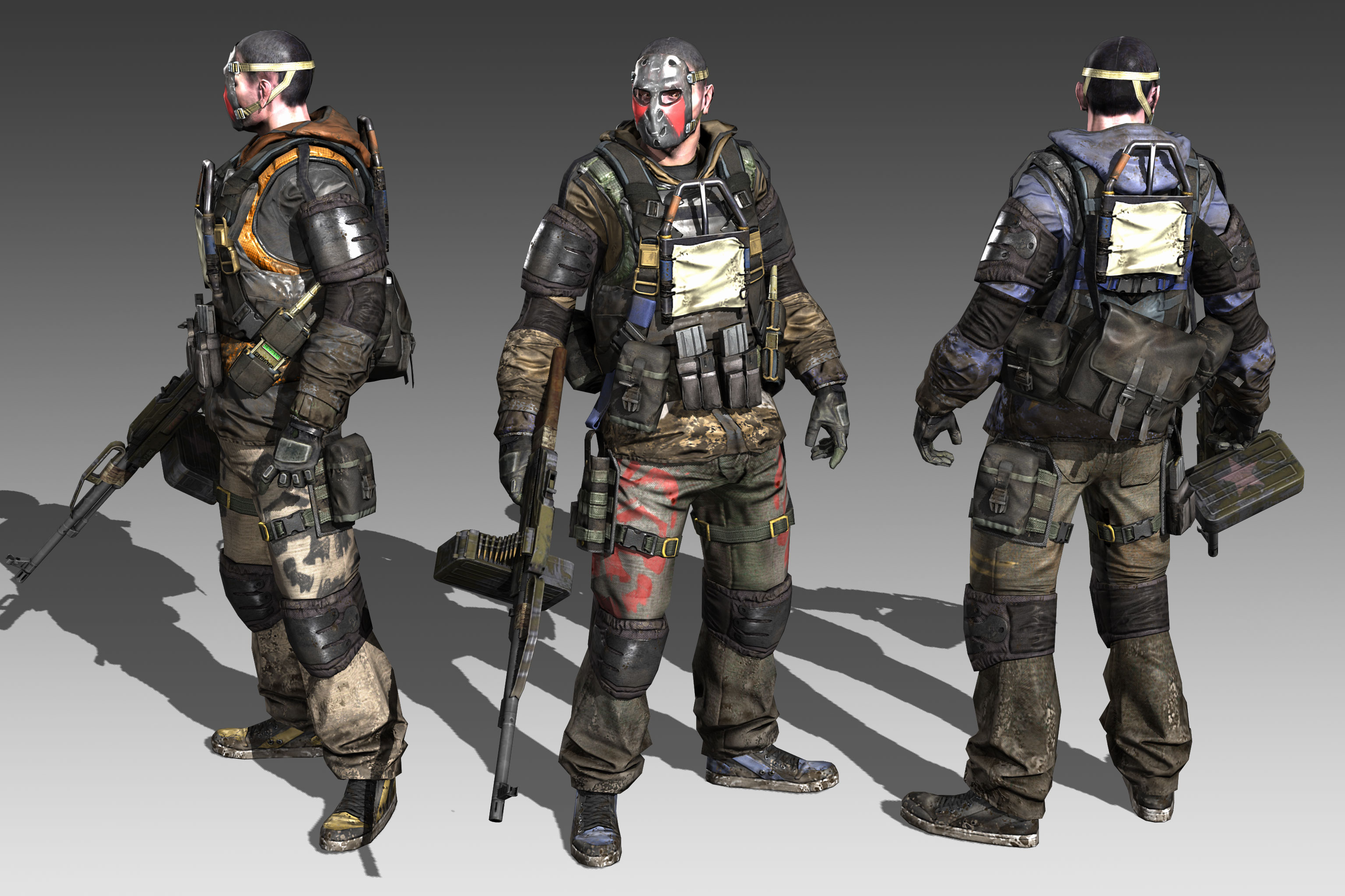 Sevr Heavy Game Model Variations Render