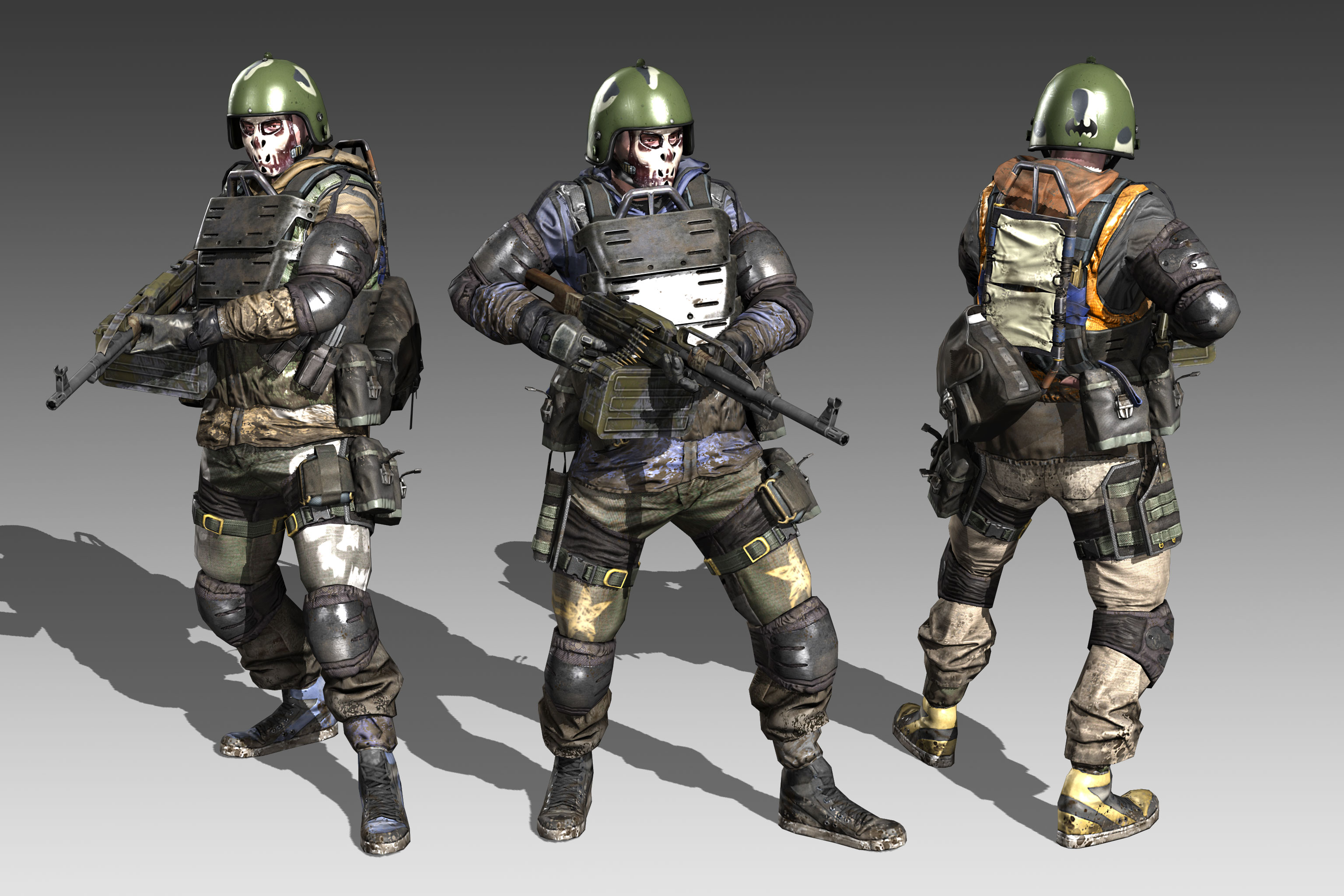 Sevr Heavy Model Variations Render