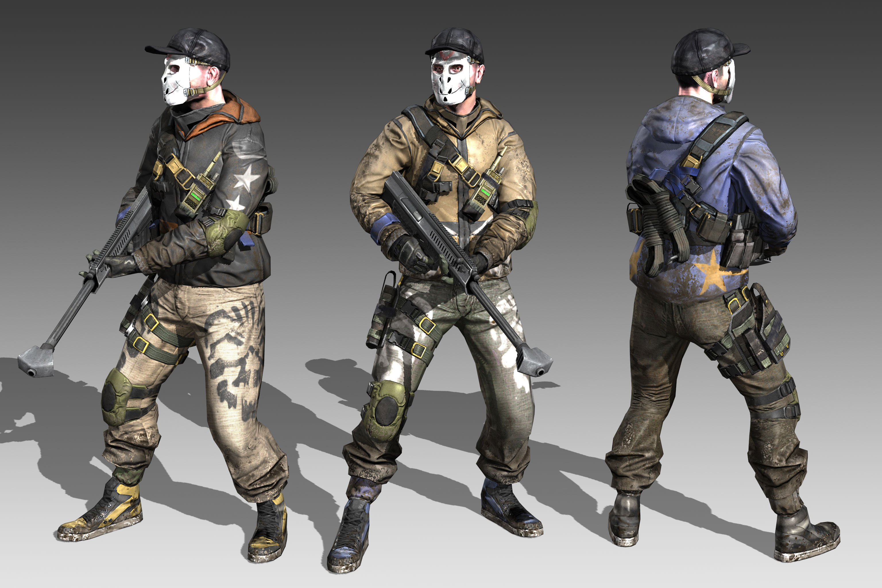 Sevr Light Game Model Variations Render