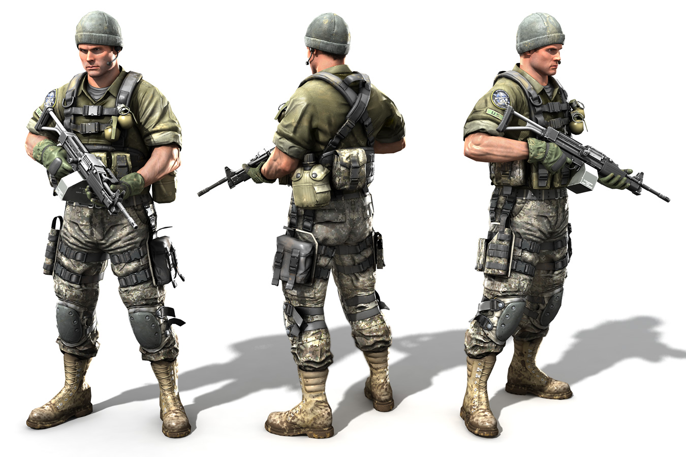 Schweitzer Game Model with Gear Render