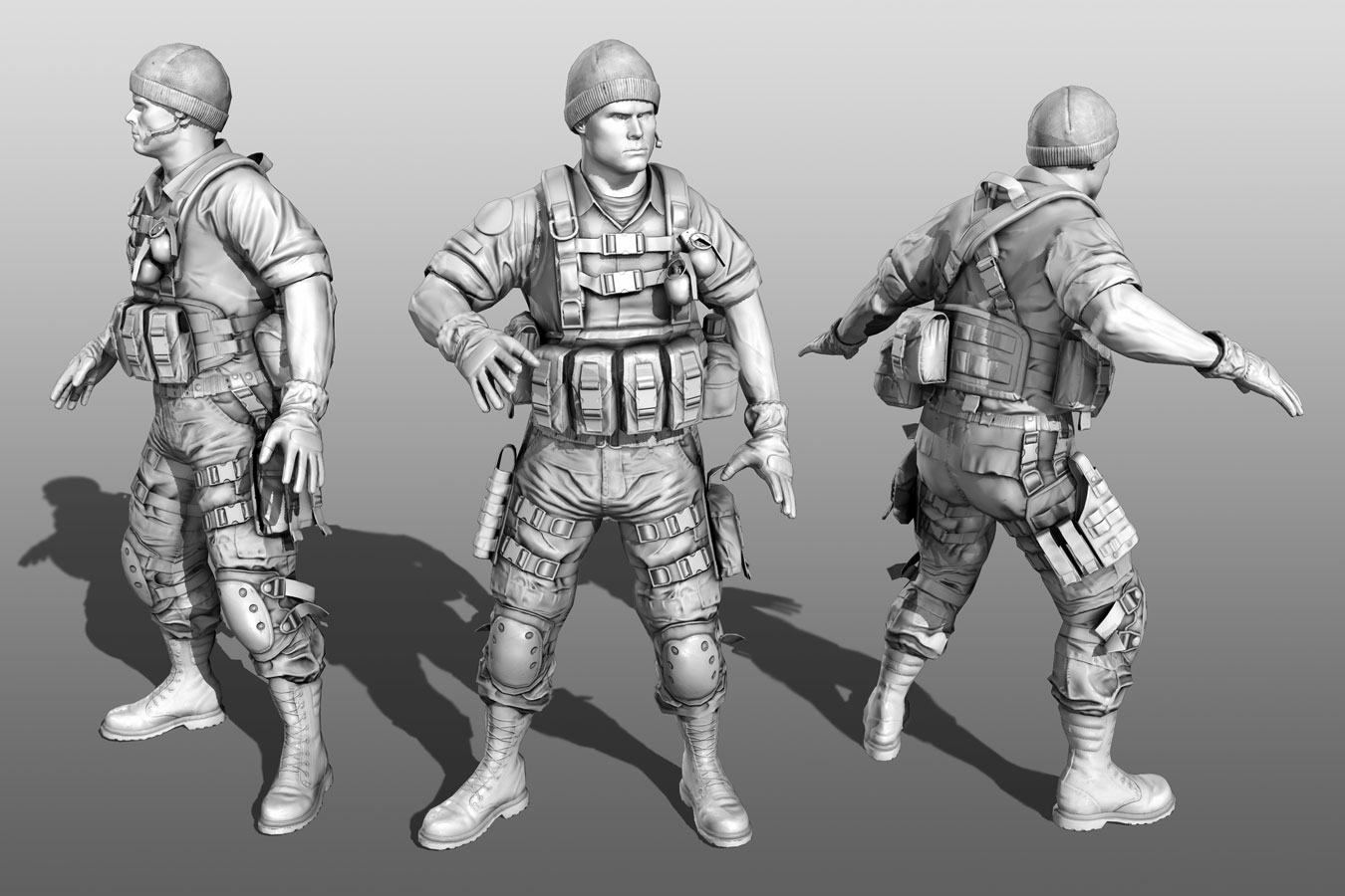 Schweitzer Game Model Breakdown Render