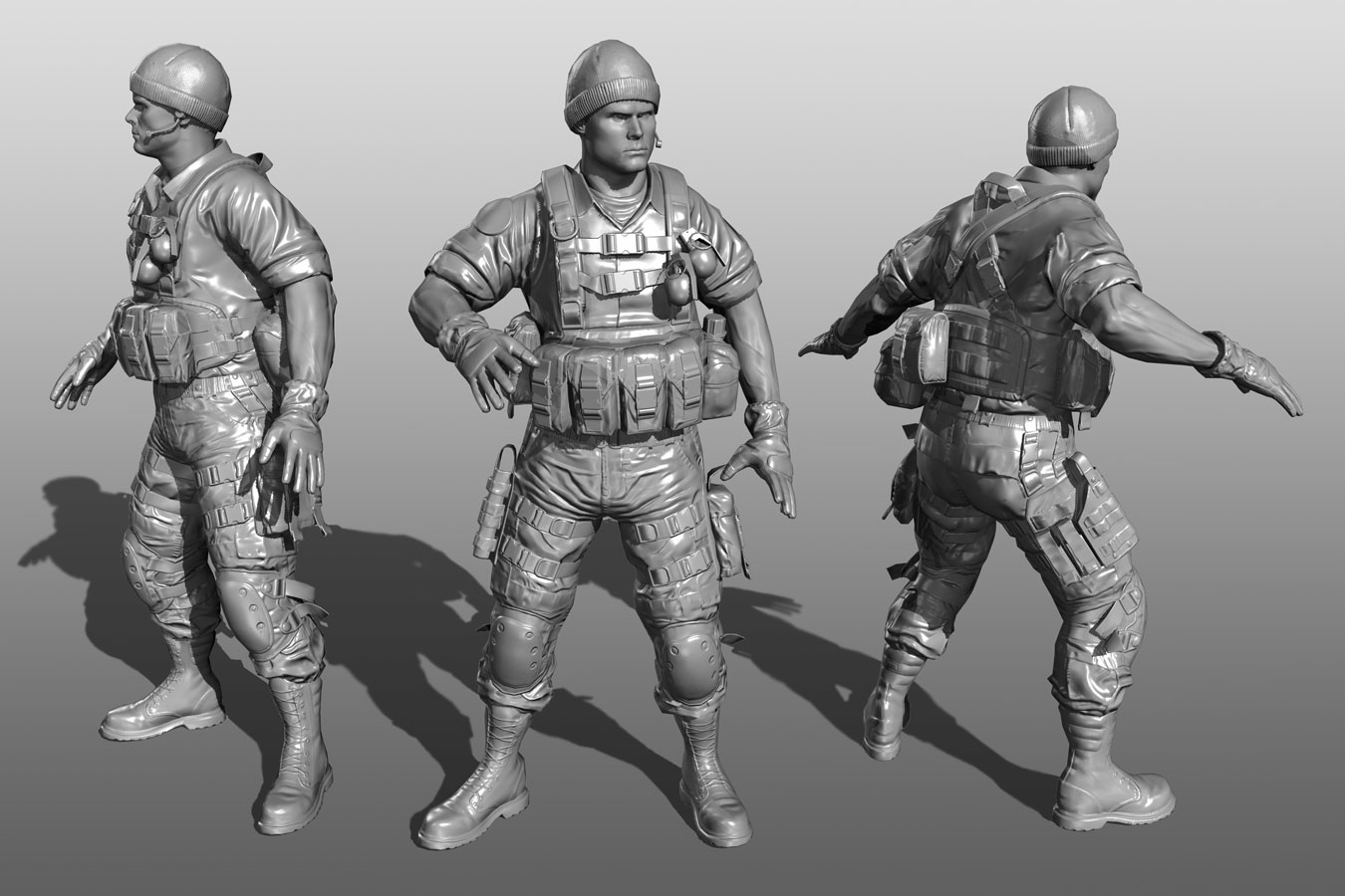 Schweitzer Game Model Breakdown Render